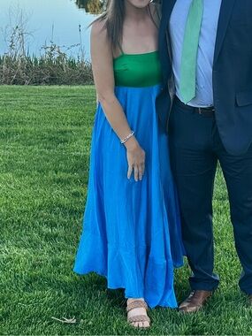 Olivaceous Vibrant Green Dress